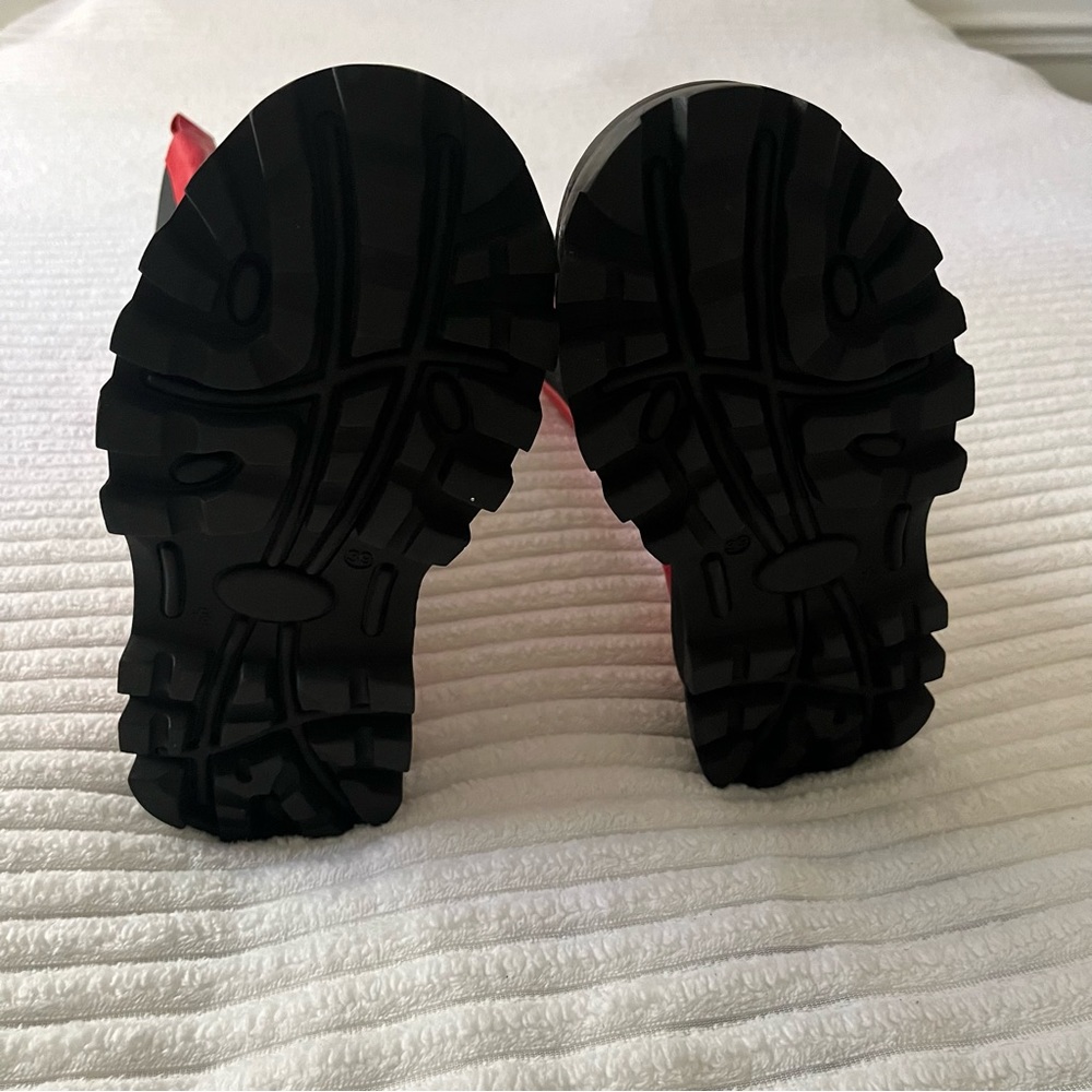 NEW Simon Miller Red Tall Boots - Picture 4 of 8